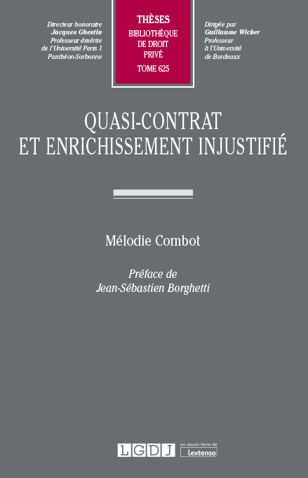 Quasi-contrat et enrichissement injustifié