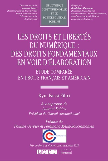 Les droits et libertés du numérique : des droits fondamentaux en voie d’élaboration