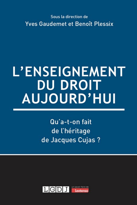 L'enseignement du droit aujourd'hui L'enseignement du droit aujourd'hui