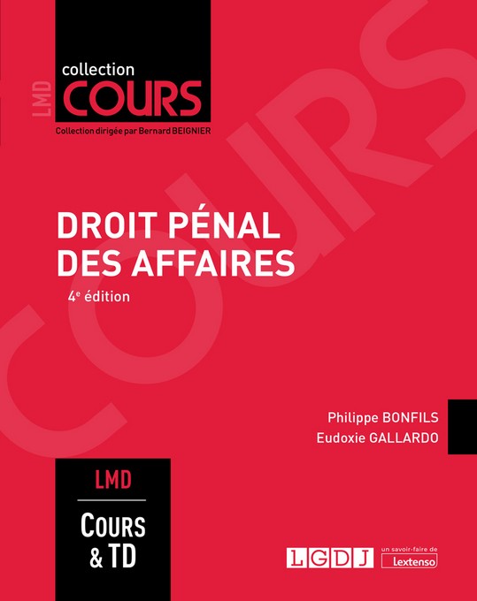 Droit pénal des affaires Droit pénal des affaires