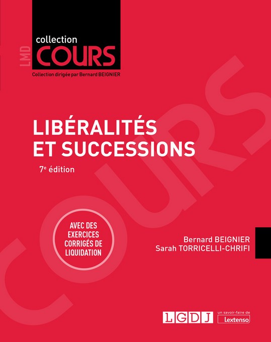 Libéralités et successions Libéralités et successions