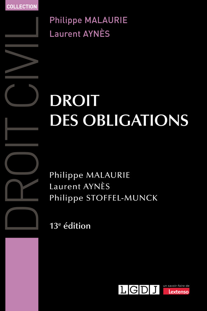 Droit des obligations Droit des obligations