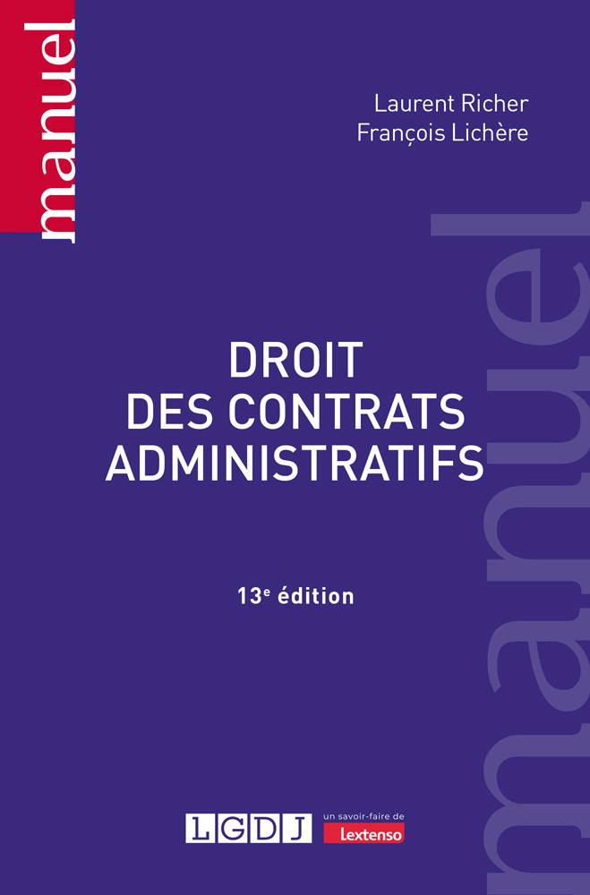 Droit des contrats administratifs Droit des contrats administratifs