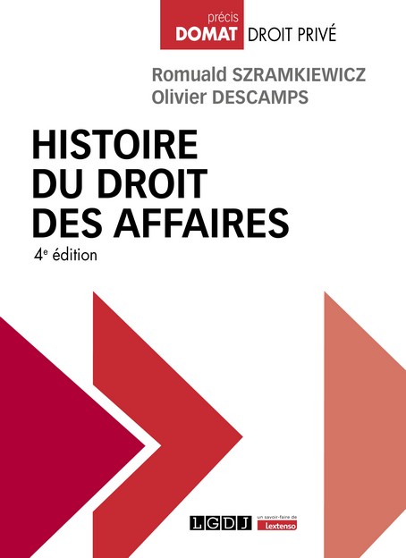 Histoire du droit des affaires Histoire du droit des affaires