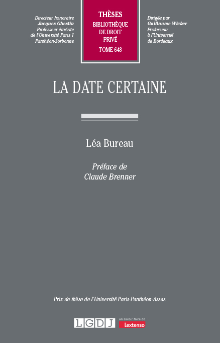 La date certaine La date certaine
