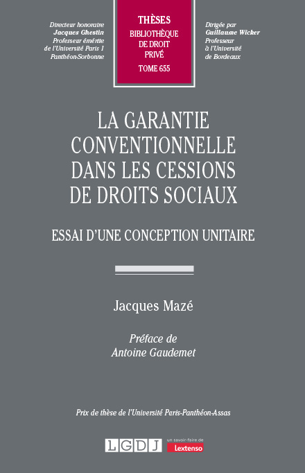 La garantie conventionnelle dans les cessions de droits sociaux La garantie conventionnelle dans les cessions de droits sociaux