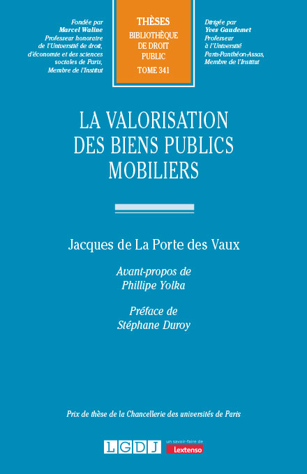 La valorisation des biens publics mobiliers La valorisation des biens publics mobiliers