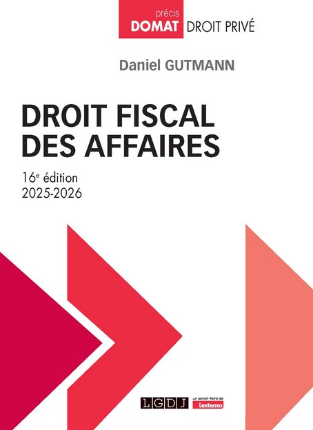 Droit fiscal des affaires Droit fiscal des affaires