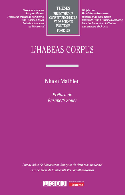 L'habeas corpus L'habeas corpus