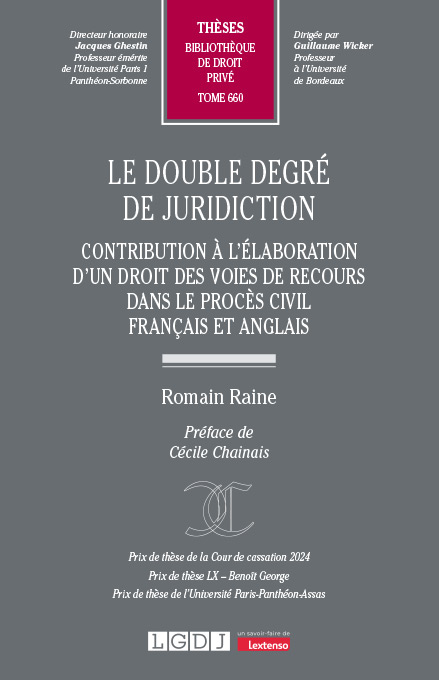 Le double degré de juridiction