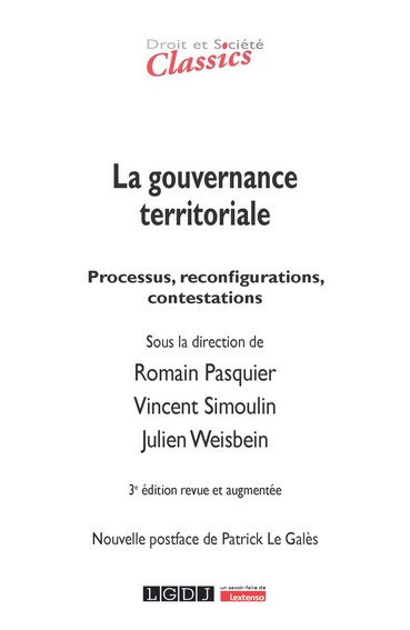 La gouvernance territoriale