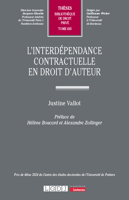 L’interdépendance contractuelle en droit d’auteur