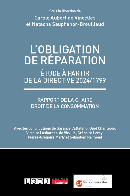 L'obligation de réparation