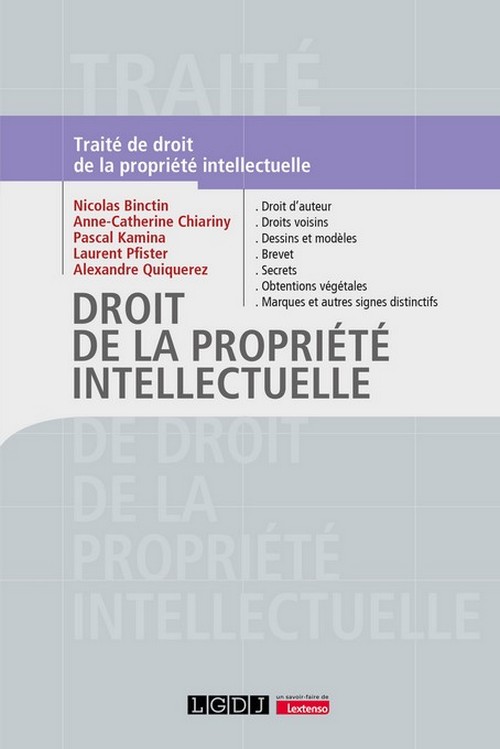 Droit de la propriété intellectuelle