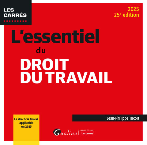 L'essentiel du droit du travail L'essentiel du droit du travail