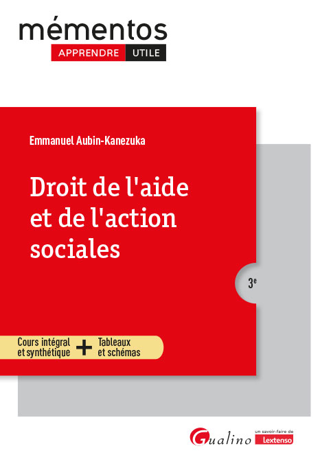 Droit de l'aide et de l'action sociales Droit de l'aide et de l'action sociales