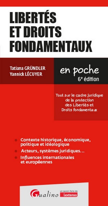 Libertés et droits fondamentaux Libertés et droits fondamentaux