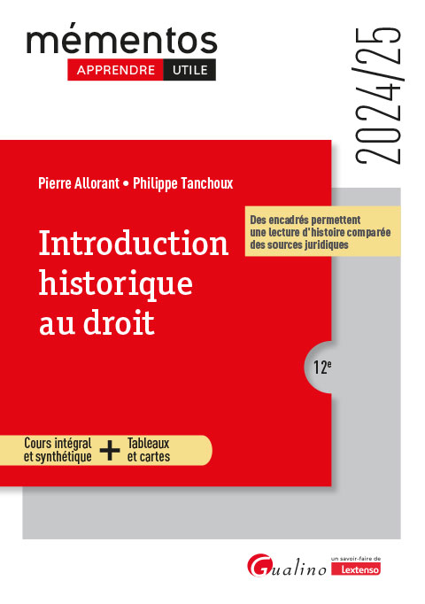 Introduction historique au droit