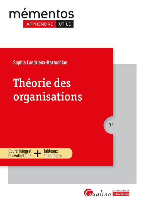 Théorie des organisations Théorie des organisations