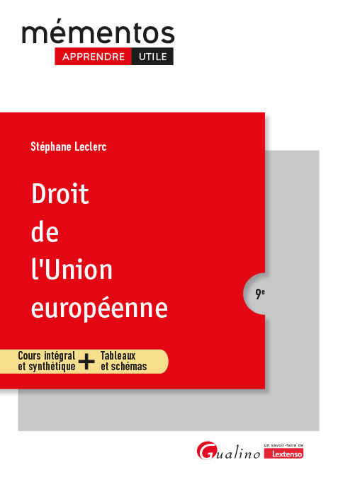 Droit de l'Union européenne Droit de l'Union européenne