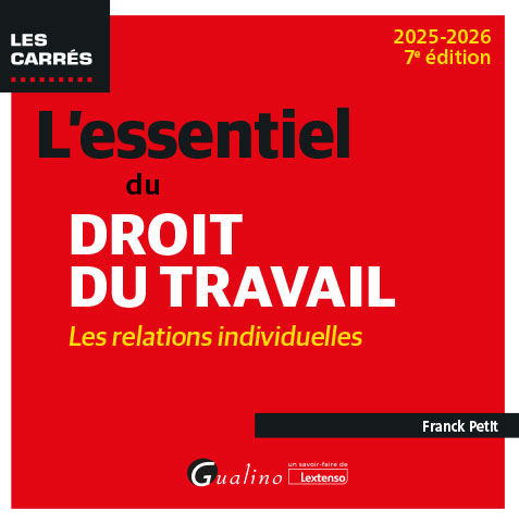L'essentiel du droit du travail : les relations individuelles L'essentiel du droit du travail : les relations individuelles