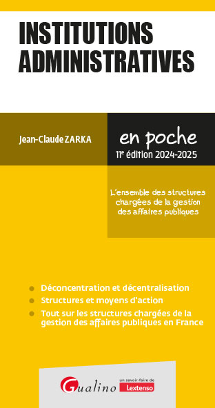Institutions administratives Institutions administratives