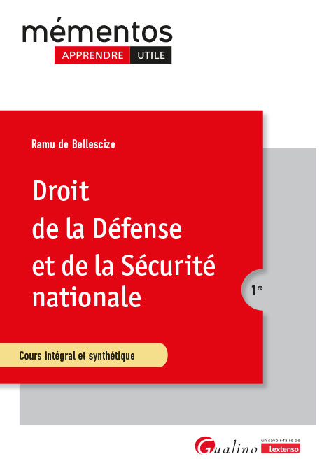 Droit de la Défense et de la Sécurité nationale