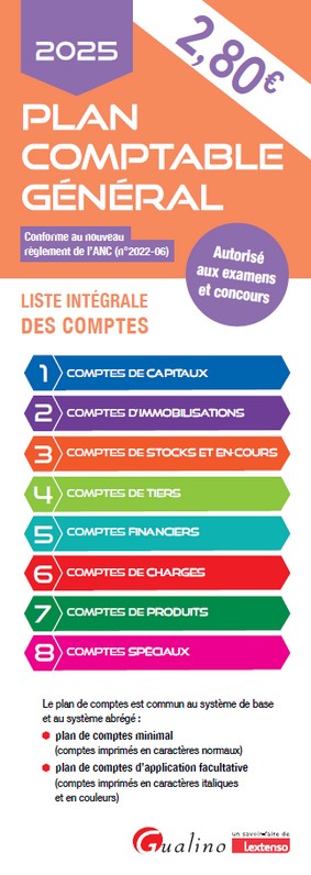 Plan comptable général - 2025 Plan comptable général - 2025