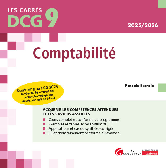 DCG 9 - Comptabilité DCG 9 - Comptabilité