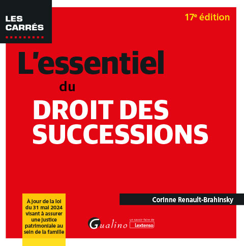 L'essentiel du droit des successions L'essentiel du droit des successions