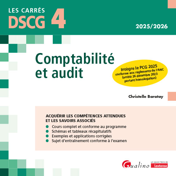 DSCG 4 - Comptabilité et audit DSCG 4 - Comptabilité et audit