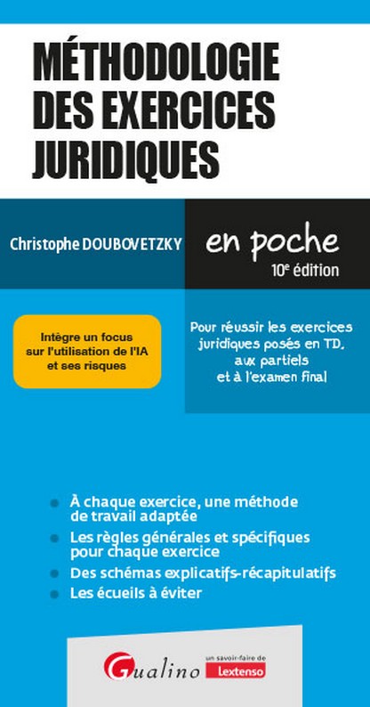 Méthodologie des exercices juridiques Méthodologie des exercices juridiques