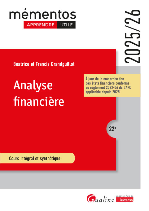 Analyse financière Analyse financière