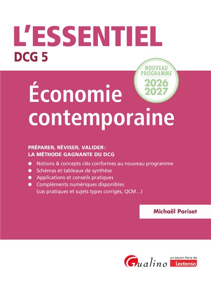 DCG 5 - Economie contemporaine