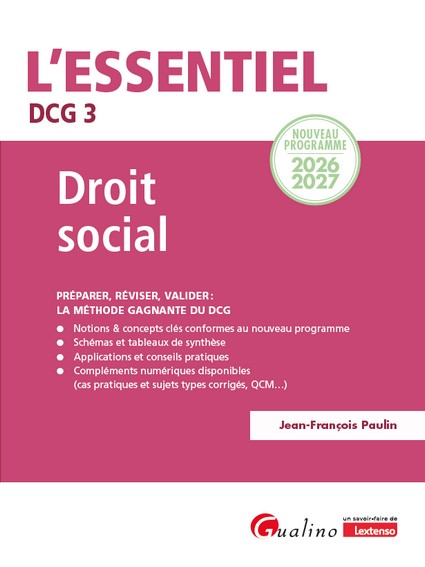 DCG 3 - Droit social