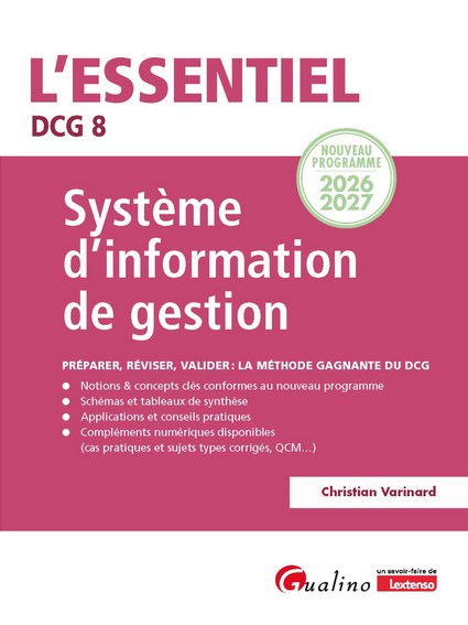 DCG 8 - Système d'information de gestion