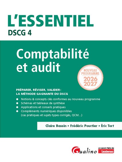DSCG 4 - Comptabilité et audit