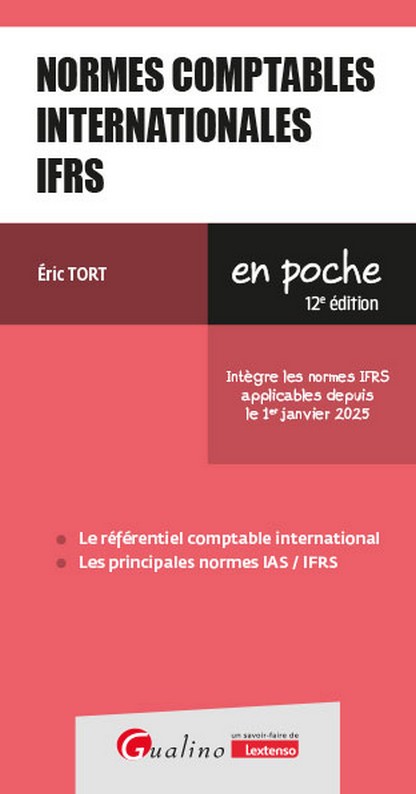 Normes comptables internationales IFRS Normes comptables internationales IFRS