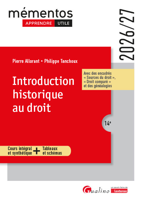 Introduction historique au droit