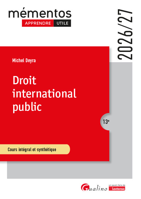 Droit international public
