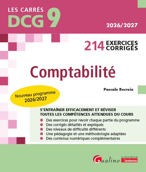 DCG 9 - 214 Exercices corrigés de Comptabilité