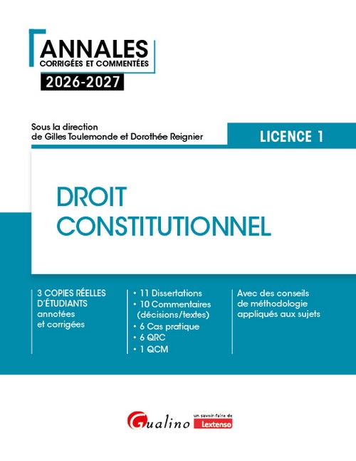 Droit constitutionnel - L1