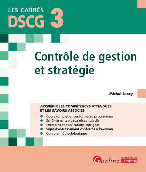 DSCG 3 - Contrôle de gestion et stratégie