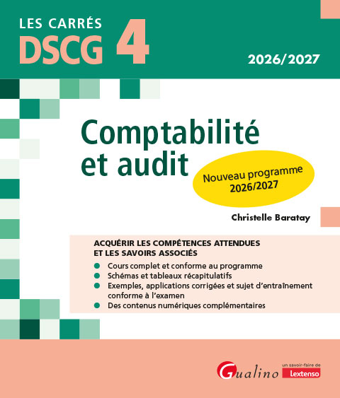 DSCG 4 - Comptabilité et audit