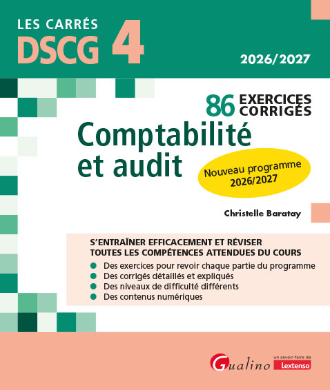 DSCG 4 - 86 Exercices corrigés - Comptabilité et audit