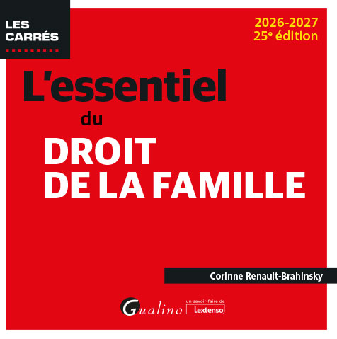 L'essentiel du droit de la famille
