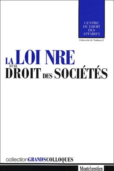La loi NRE et le droit des sociétés